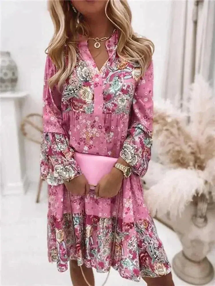 Selena | Elegante Bloemenjurk